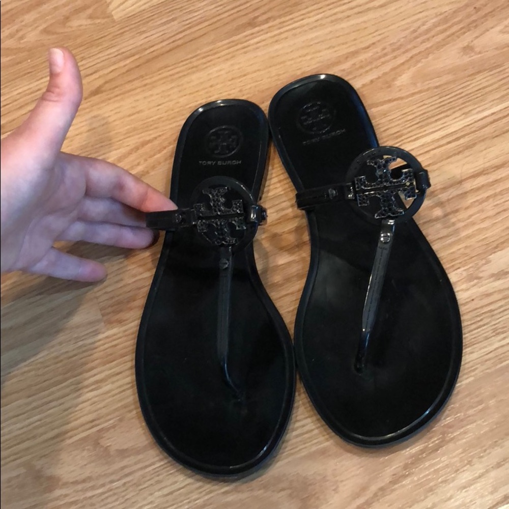 Tory Burch jelly flip flops